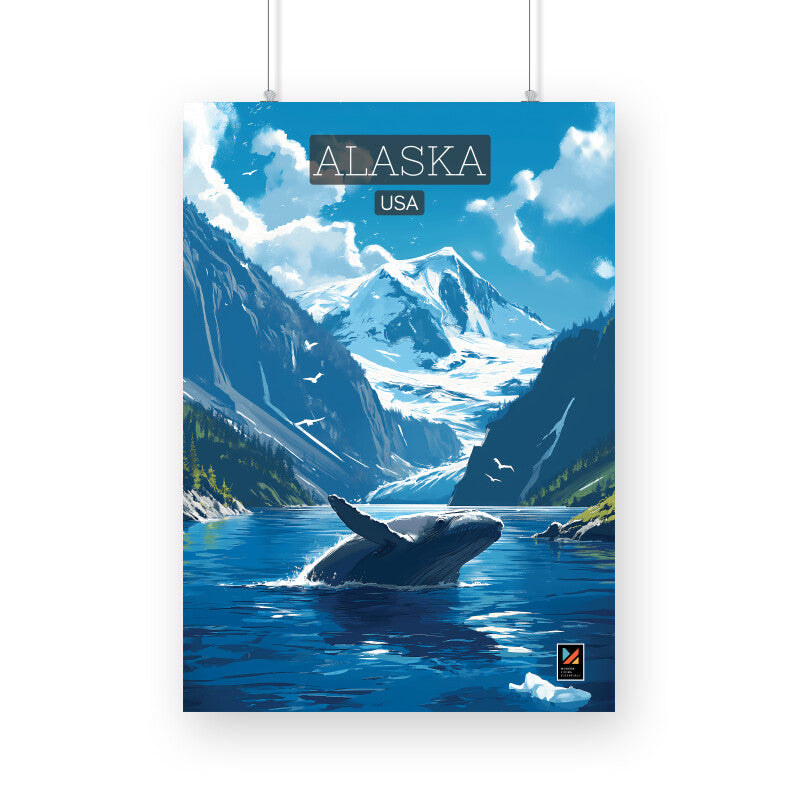 ALASKA Travel Poster