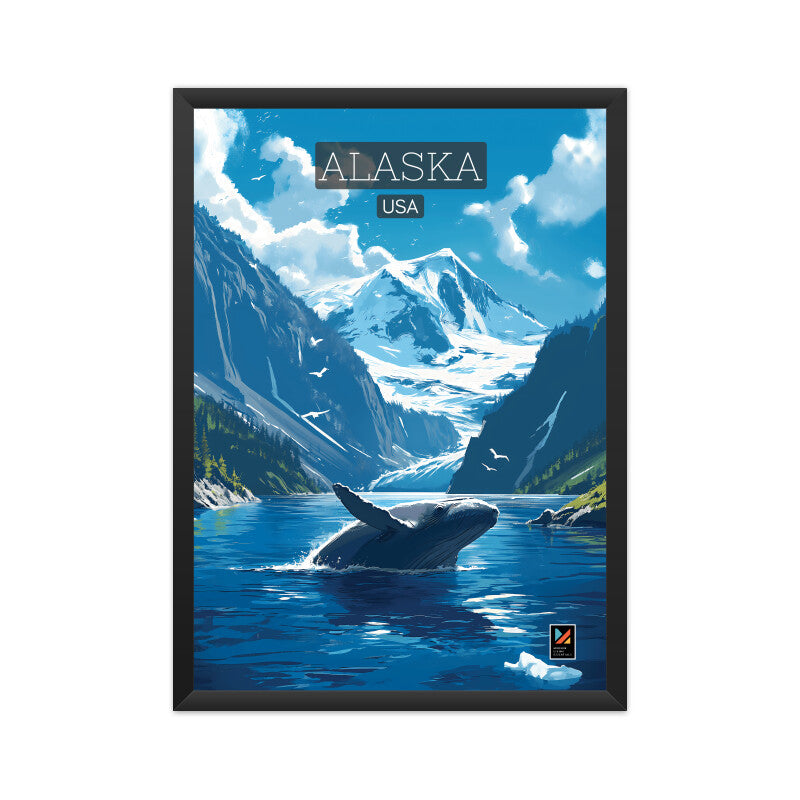 ALASKA Travel Poster