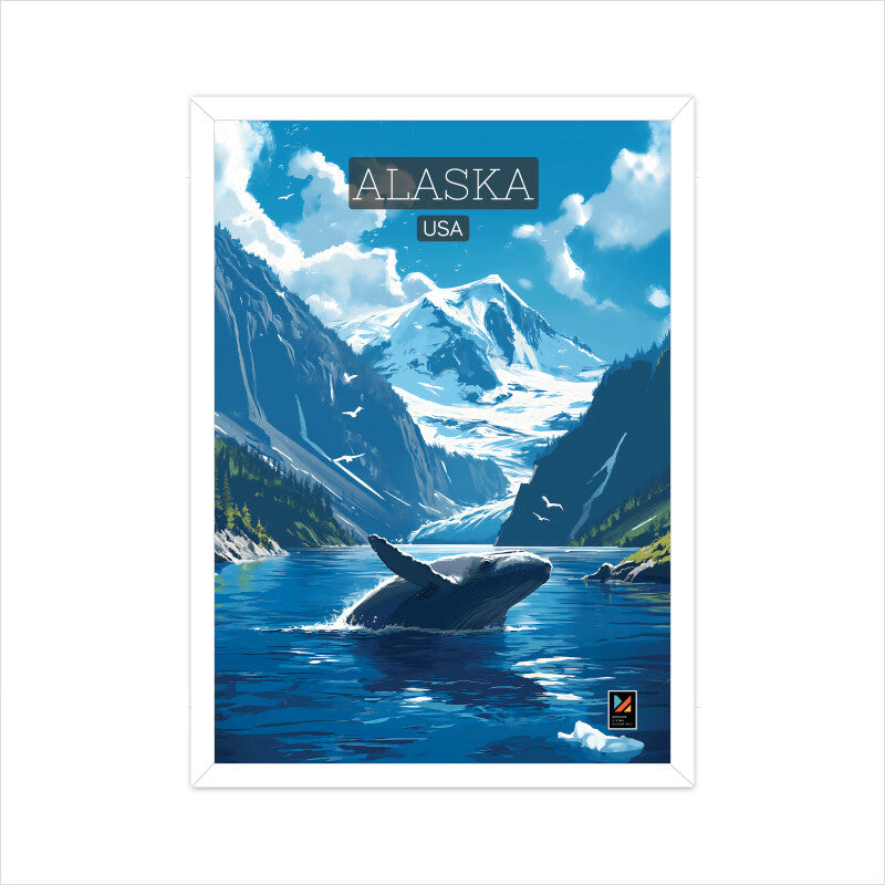 ALASKA Travel Poster