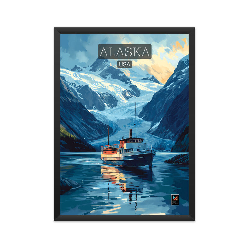 ALASKA Travel Poster