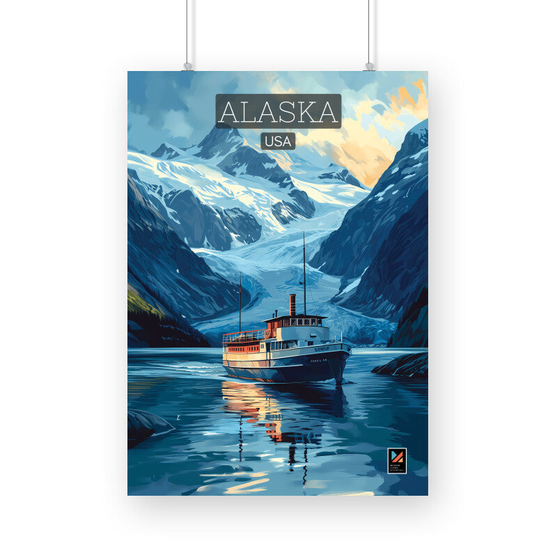 ALASKA Travel Poster