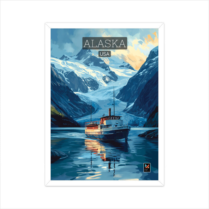 ALASKA Travel Poster