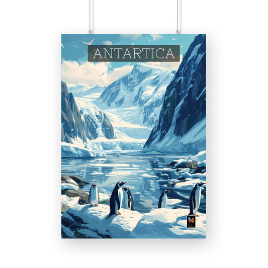 ANTARTICA Travel Poster