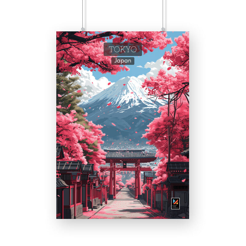 TOKYO Travel Poster