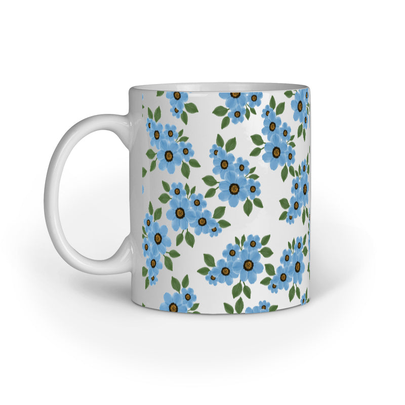 Blue Flowers | Coffee Mug