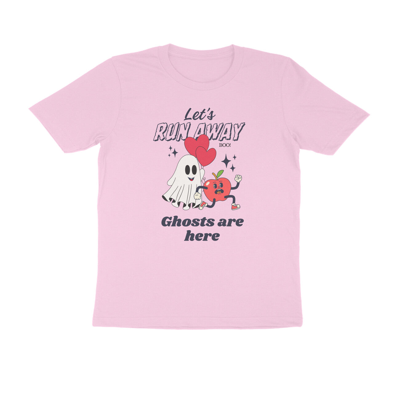 Let's Run Away | Retro Design | Unisex T-Shirts