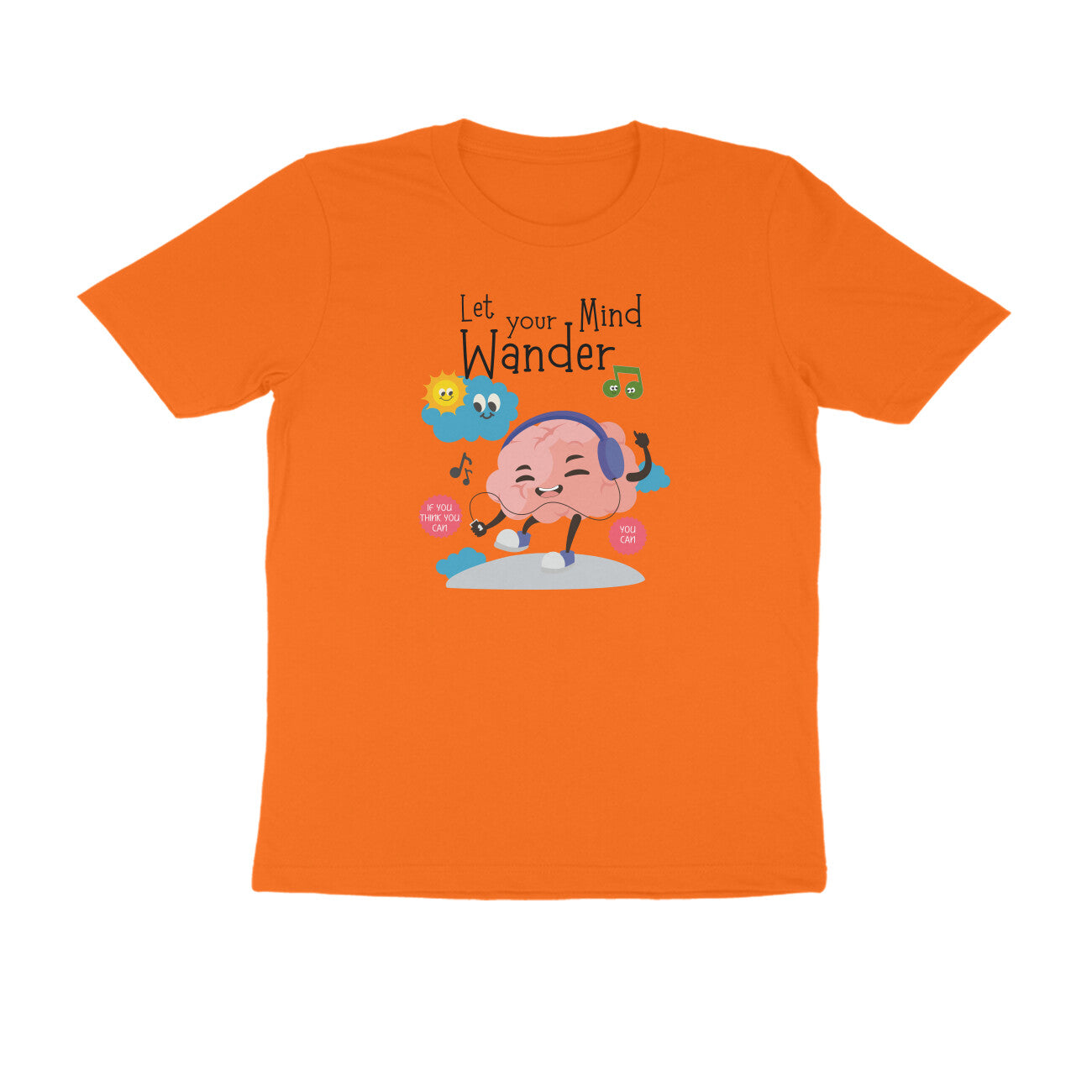 Let Your Mind Wander | Unisex Printed T-Shirt