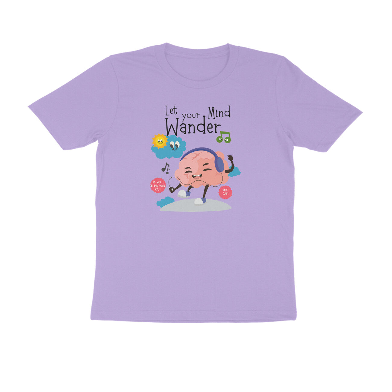 Let Your Mind Wander | Unisex Printed T-Shirt