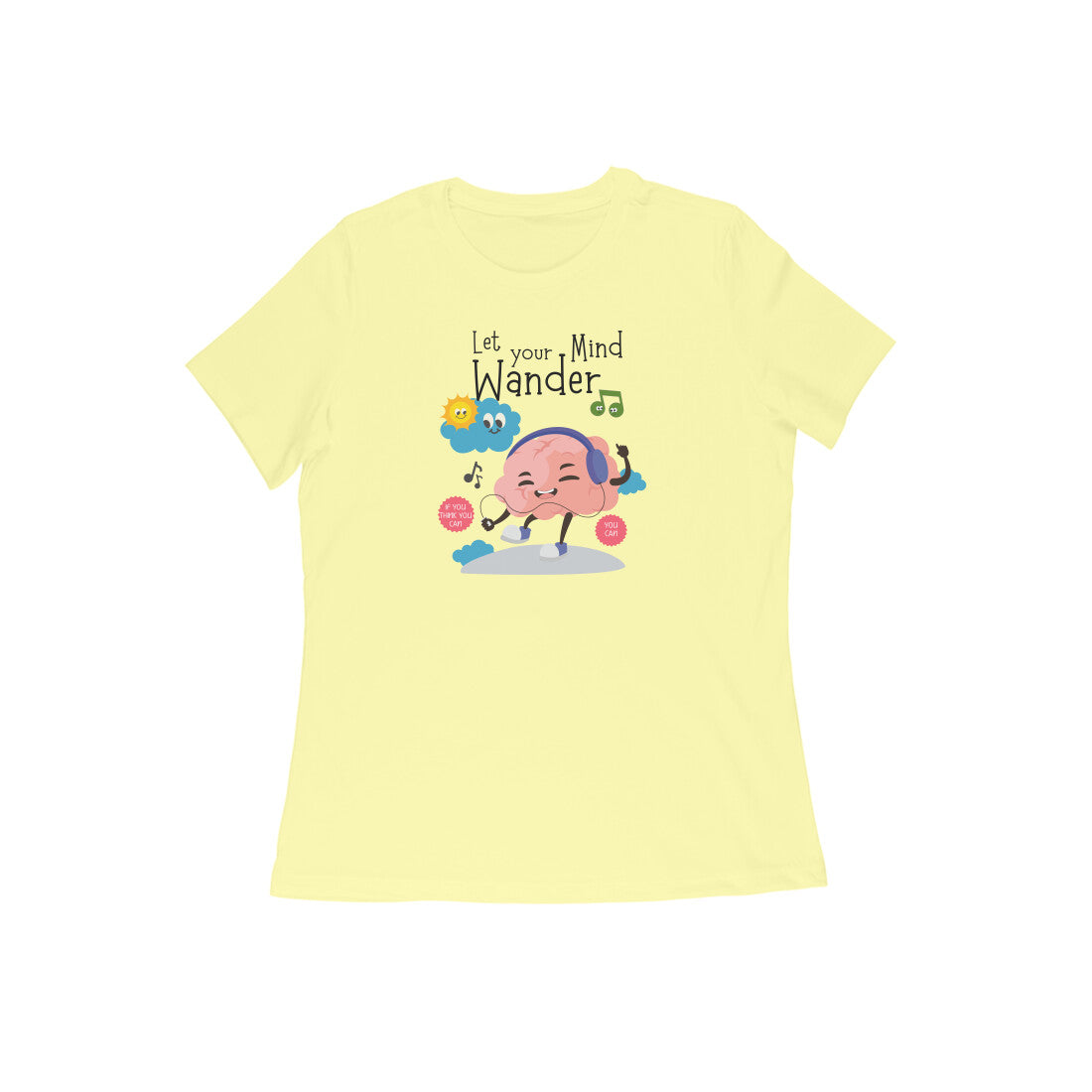 Let Your Mind Wander | Women's Printed T-Shirt